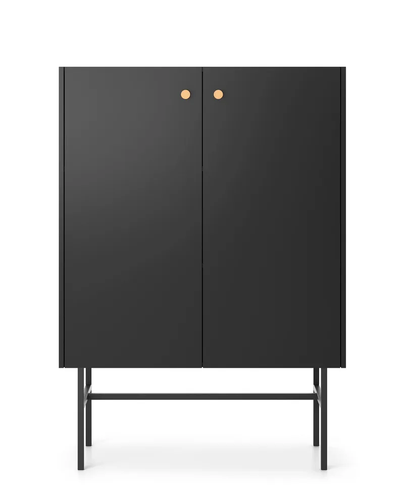 Francisca Byrå 93 cm - Svart - Förvaring - Förvaringsmöbler - Byrå - Hallbyrå