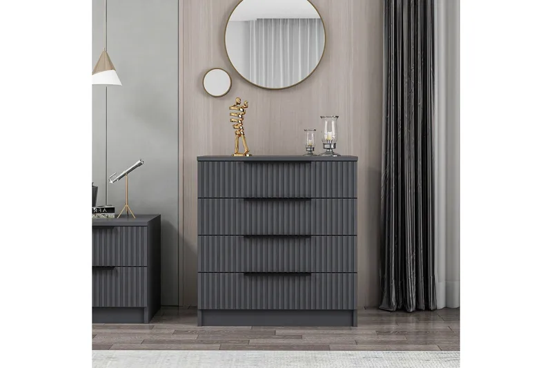 Fruitland Byrå - Antracit - Förvaring - Förvaringsmöbler - Byrå - Hallbyrå