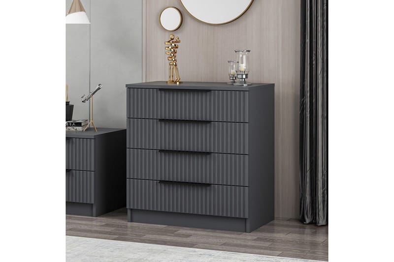 Fruitland Byrå - Antracit - Förvaring - Förvaringsmöbler - Byrå - Hallbyrå