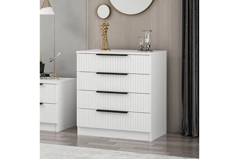 Fruitland Byrå - Vit - Förvaring - Förvaringsmöbler - Byrå - Hallbyrå