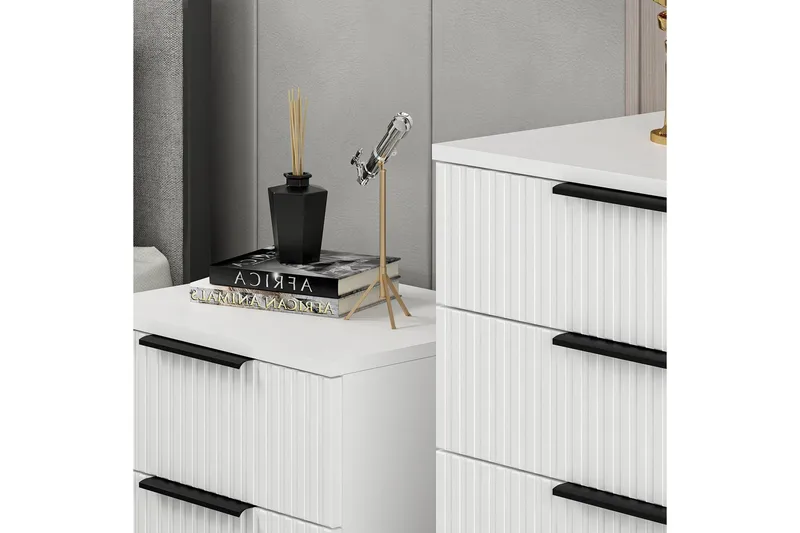 Fruitland Byrå - Vit - Förvaring - Förvaringsmöbler - Byrå - Hallbyrå