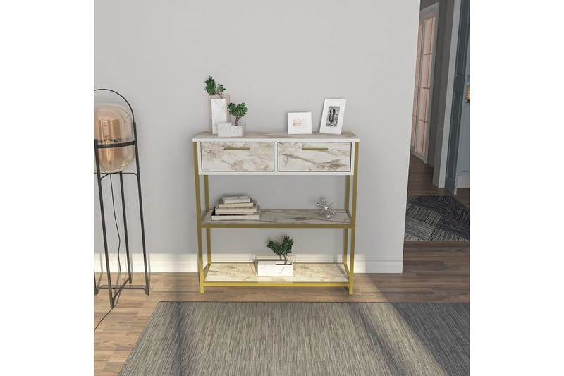 Fynlor Byrå 90 cm - Vit - Förvaring - Förvaringsmöbler - Byrå - Hallbyrå