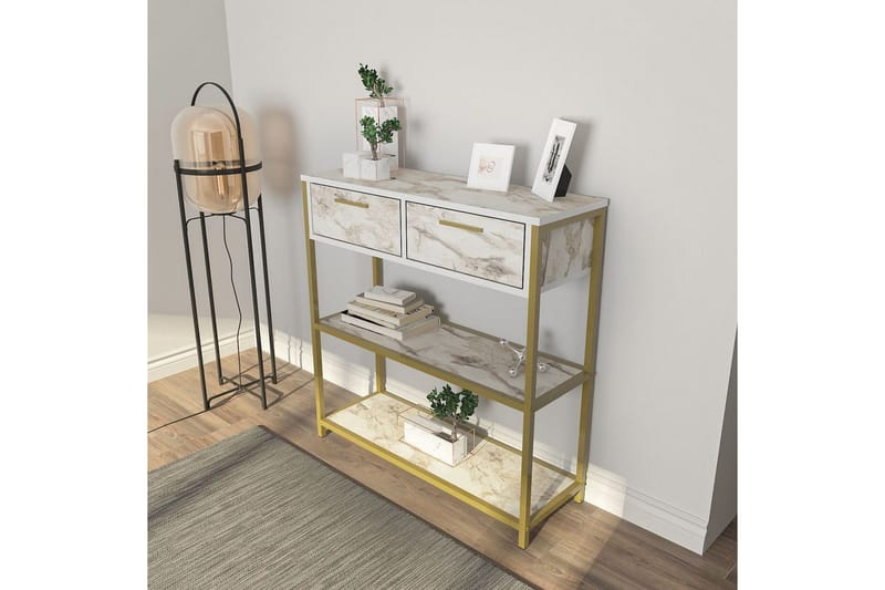 Fynlor Byrå 90 cm - Vit - Förvaring - Förvaringsmöbler - Byrå - Hallbyrå