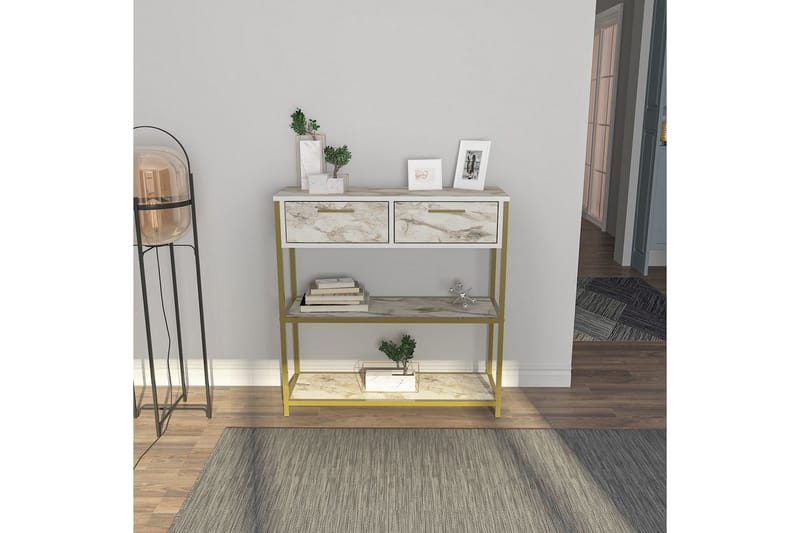 Fynlor Byrå 90 cm - Vit - Förvaring - Förvaringsmöbler - Byrå - Hallbyrå