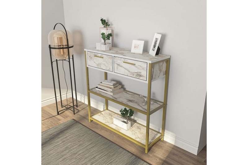 Fynlor Byrå 90 cm - Vit - Förvaring - Förvaringsmöbler - Byrå - Hallbyrå