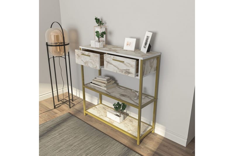 Fynlor Byrå 90 cm - Vit - Förvaring - Förvaringsmöbler - Byrå - Hallbyrå