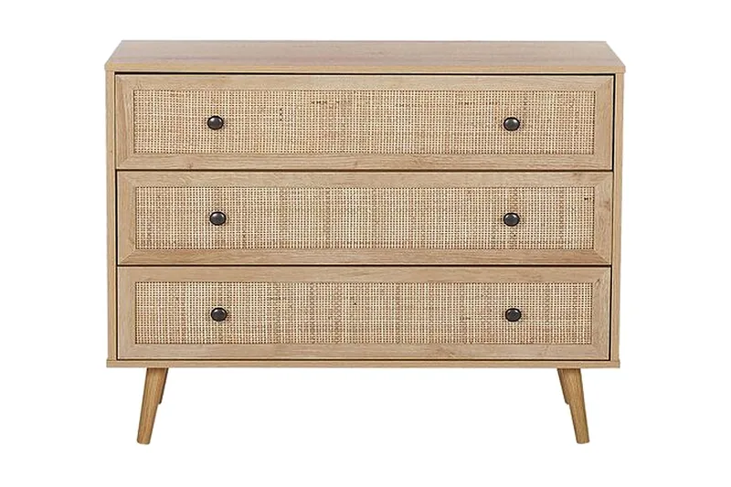 Skänk rotting ljusbrun PONCA - Trä/natur - Förvaring - Förvaringsmöbler - Byrå - Hallbyrå