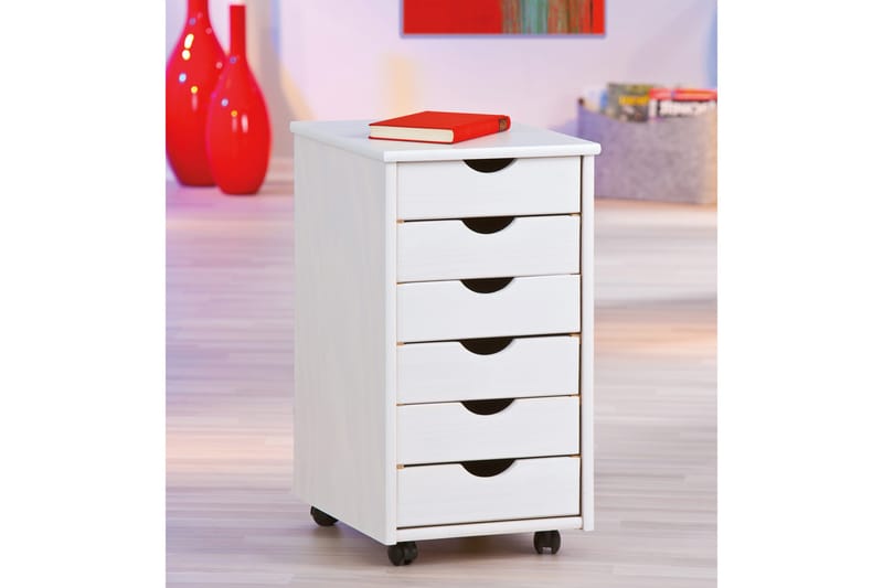 Dreyfus Hurts 40 cm - Vit - Förvaring - Förvaringsmöbler - Byrå - Hurtsar