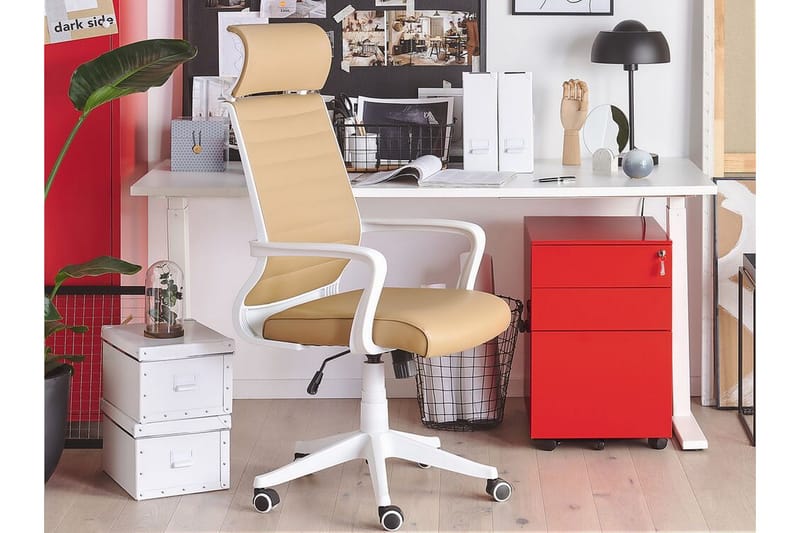 Garum Kontorshurts 39x52 cm - Metall/Röd - Förvaring - Förvaringsmöbler - Byrå - Hurtsar