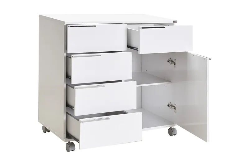 Hurts 81x85 cm - Vit - Förvaring - Förvaringsmöbler - Byrå - Hurtsar