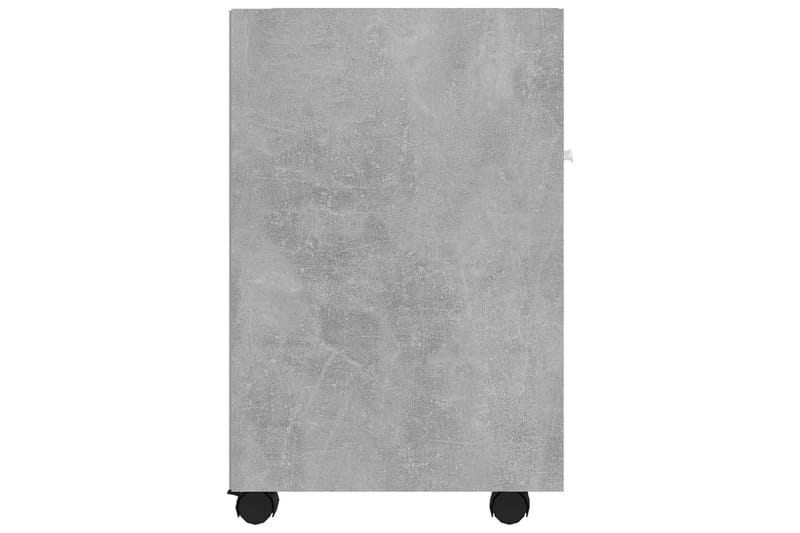 Hurts med hjul betonggrå 33x38x60 cm spånskiva - Betonggrå - Förvaring - Förvaringsmöbler - Byrå - Hurtsar
