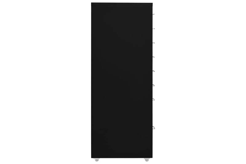 Hurts Svart 20x41x109 cm metall - Svart - Förvaring - Förvaringsmöbler - Byrå - Hurtsar