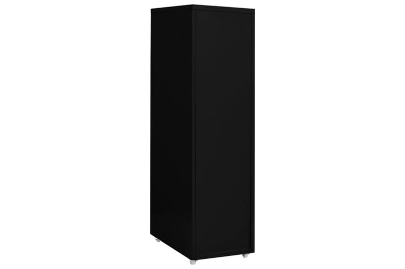 Hurts Svart 20x41x109 cm metall - Svart - Förvaring - Förvaringsmöbler - Byrå - Hurtsar