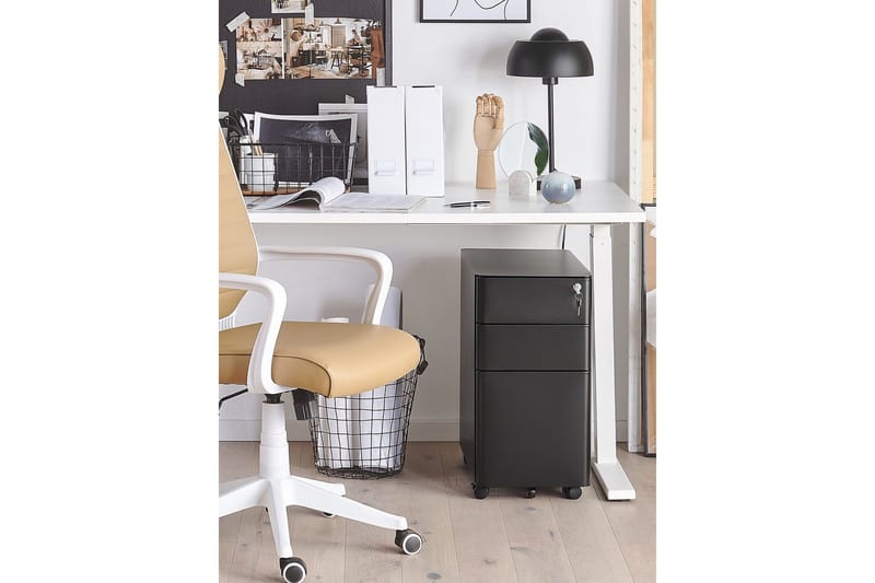 Lubriano Kontorshurts 30x50 cm - Metall/Svart - Förvaring - Förvaringsmöbler - Byrå - Hurtsar