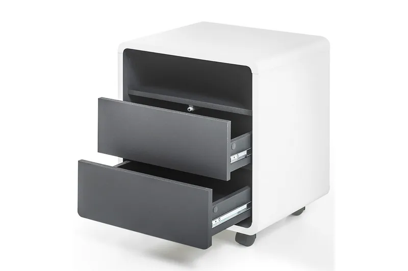 Tadeo Hurts - Vit/Grå - Förvaring - Förvaringsmöbler - Byrå - Hurtsar