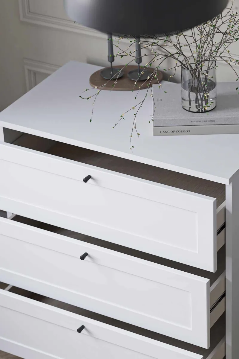 Interlaken Byrå 75 cm - Vit - Förvaring - Förvaringsmöbler - Byrå - Hallbyrå