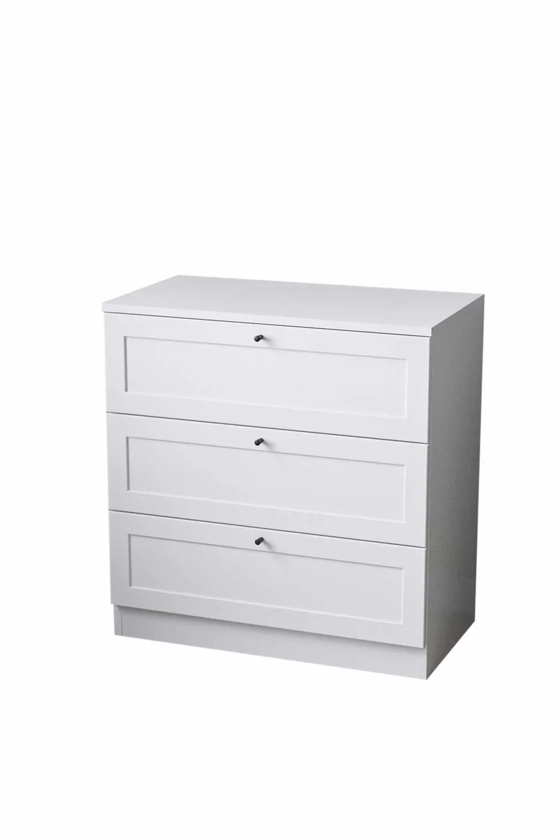 Interlaken Byrå 75 cm - Vit - Förvaring - Förvaringsmöbler - Byrå - Hallbyrå