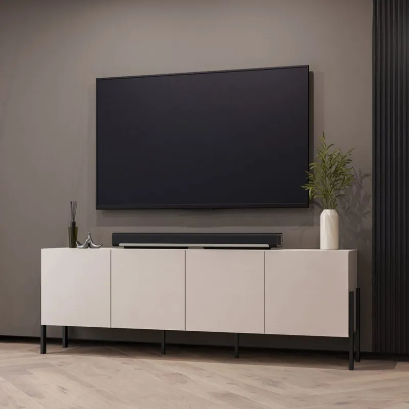 Byrå Jukon 4 Dörrar - Kashmir - Förvaring - Förvaringsmöbler - Sideboard & skänk
