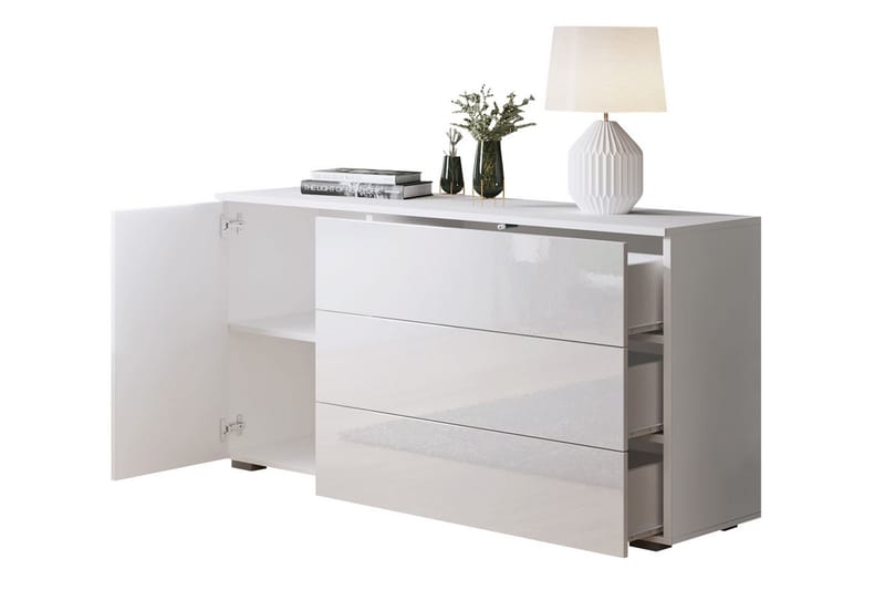 Kankuro Byrå 111x68 cm - Vit - Förvaring - Förvaringsmöbler - Byrå