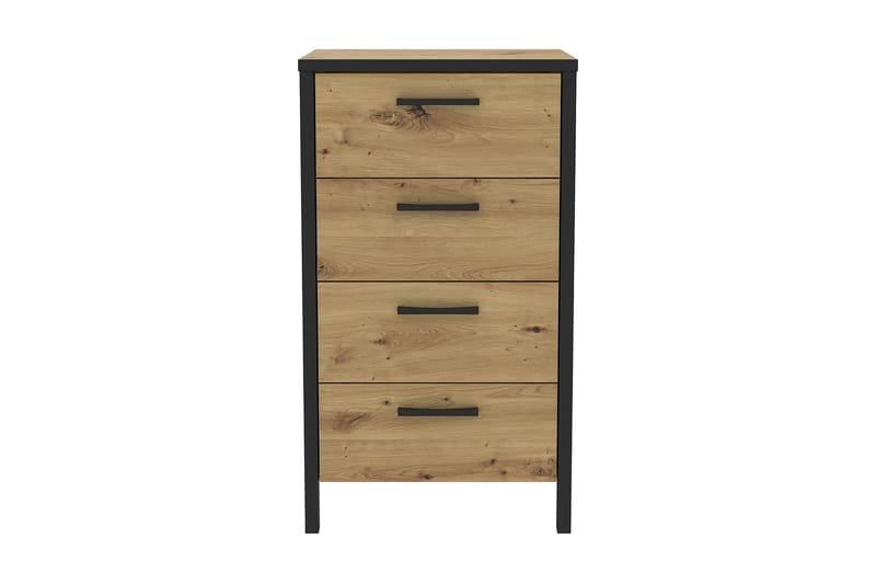 Koufalia Byrå 40x51 cm - Brun/Svart - Förvaring - Förvaringsmöbler - Byrå - Hallbyrå