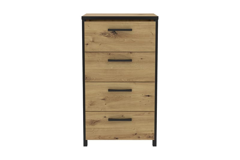 Koufalia Byrå 40x51 cm - Brun/Svart - Förvaring - Förvaringsmöbler - Byrå - Hallbyrå