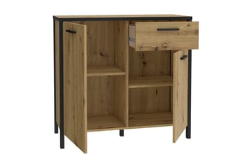 Koufalia Byrå 40x95 cm - Brun/Svart - Förvaring - Förvaringsmöbler - Byrå - Hallbyrå