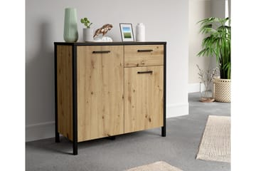 Koufalia Byrå 40x95 cm - Brun/Svart - Förvaring - Förvaringsmöbler - Byrå - Hallbyrå