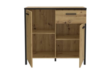 Koufalia Byrå 40x95 cm - Brun/Svart - Förvaring - Förvaringsmöbler - Byrå - Hallbyrå