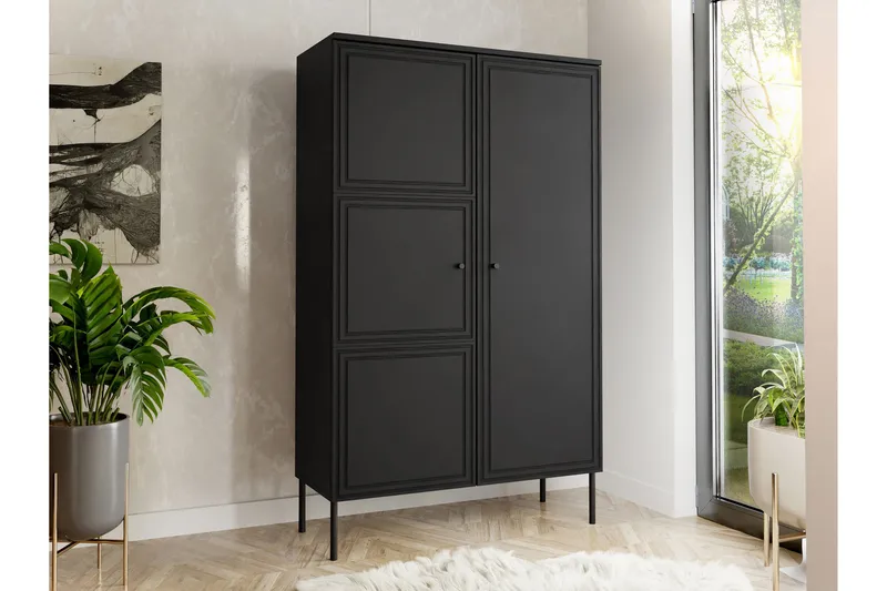 Laholm Byrå 100 cm - Svart - Förvaring - Förvaringsmöbler - Byrå - Hallbyrå