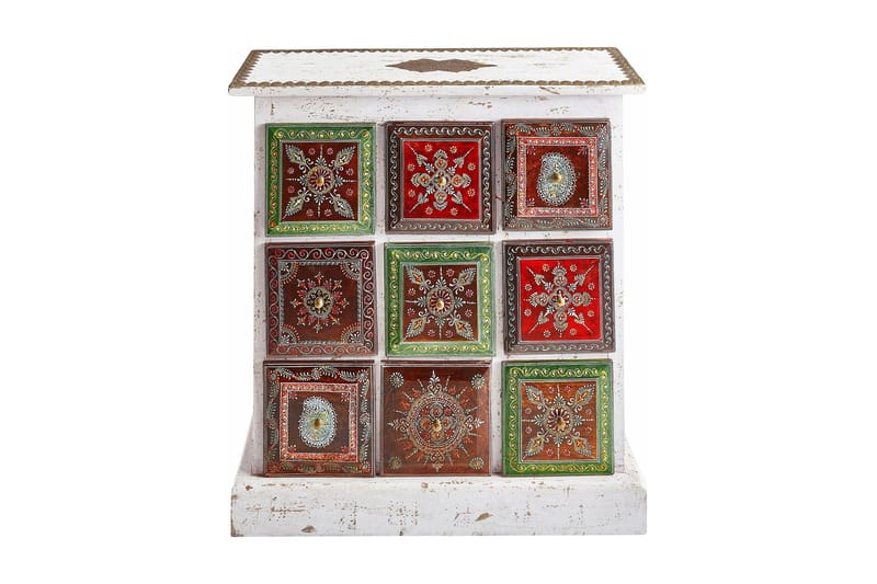 Lasarte Byrå 68 cm - Vit - Förvaring - Förvaringsmöbler - Byrå - Hallbyrå