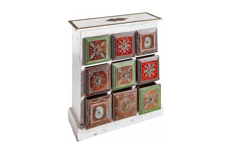 Lasarte Byrå 68 cm - Vit - Förvaring - Förvaringsmöbler - Byrå - Hallbyrå