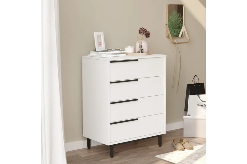 Liyakat Byrå - Vit - Förvaring - Förvaringsmöbler - Byrå