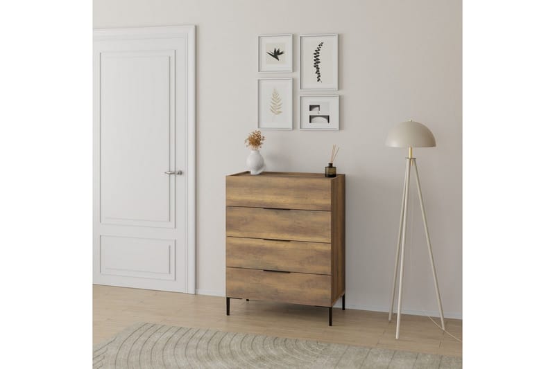 Matul Byrå 80 cm - Brun - Förvaring - Förvaringsmöbler - Byrå - Hallbyrå