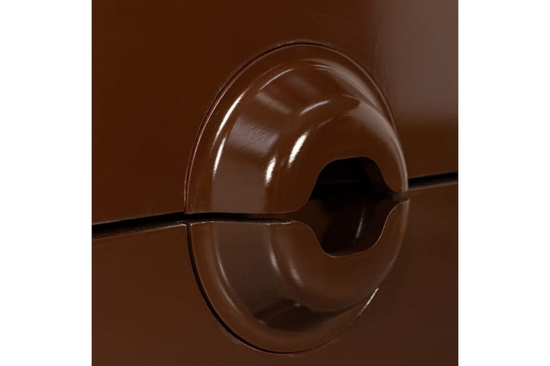 Byrå Merge - Brun/Röd - Förvaring - Förvaringsmöbler - Byrå - Hallbyrå