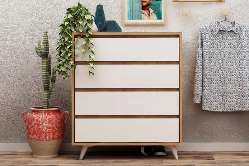 Mod Design Byrå - Trä/Vit - Förvaring - Förvaringsmöbler - Byrå - Hallbyrå