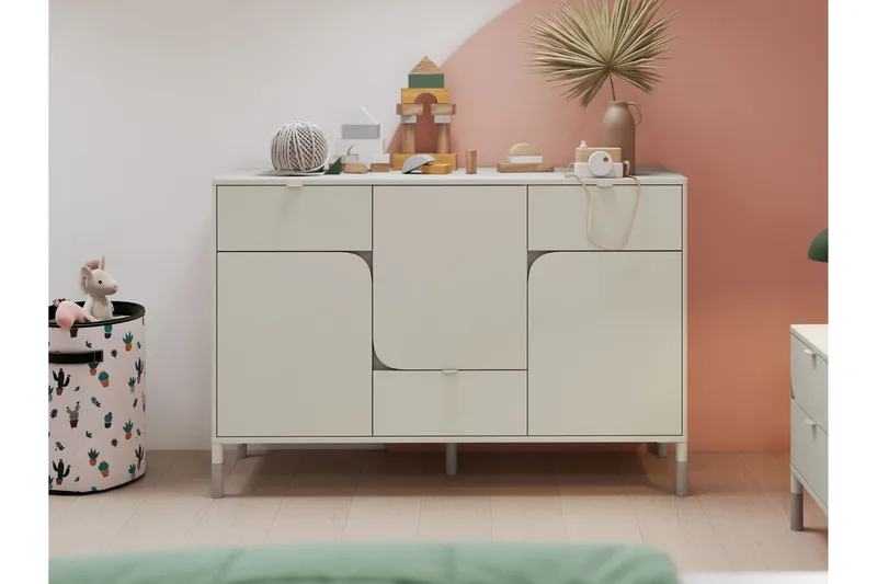 Monfort Byrå - Beige - Förvaring - Förvaringsmöbler - Byrå