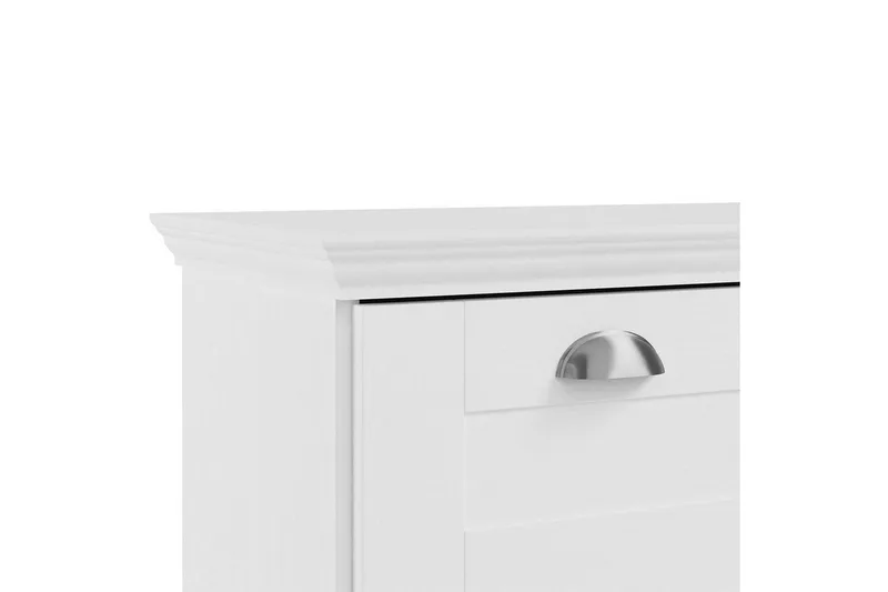 Byrå Motala 75x35x80 cm, Vit - 75x35x80 cm, Vit - Förvaring - Förvaringsmöbler - Byrå - Hallbyrå