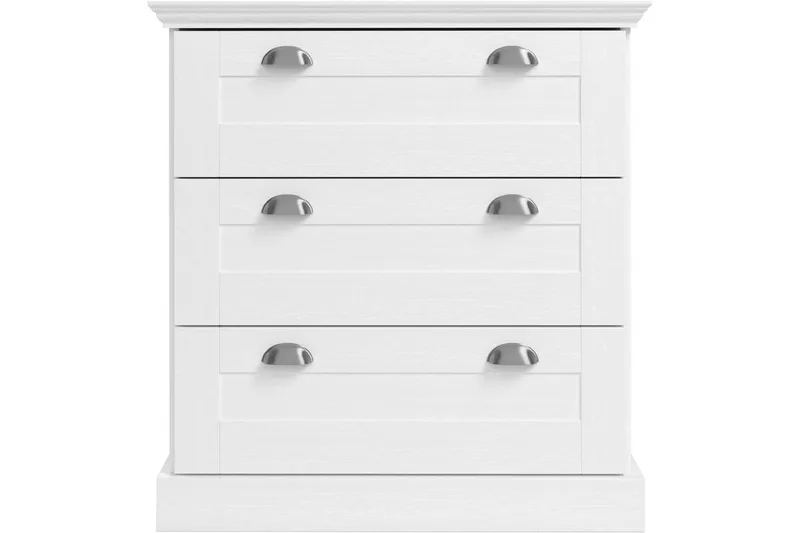 Byrå Motala 75x35x80 cm, Vit - 75x35x80 cm, Vit - Förvaring - Förvaringsmöbler - Byrå - Hallbyrå