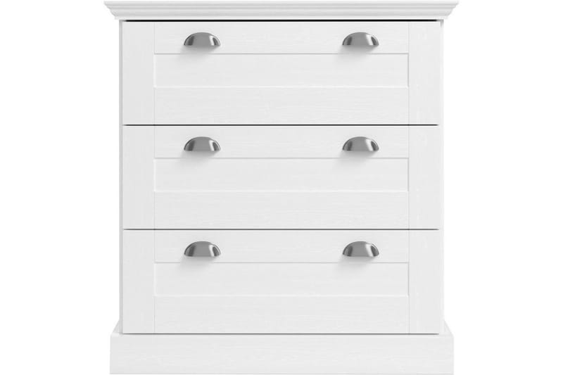 Byrå Motala 75x35x80 cm, Vit - 75x35x80 cm, Vit - Förvaring - Förvaringsmöbler - Byrå - Hallbyrå