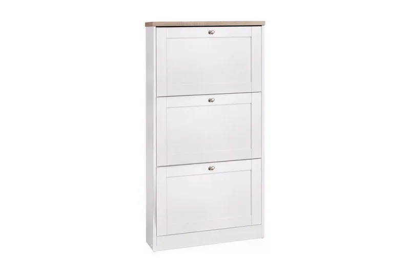 Naveen Skolåda 70x130 cm, Vit/Brun