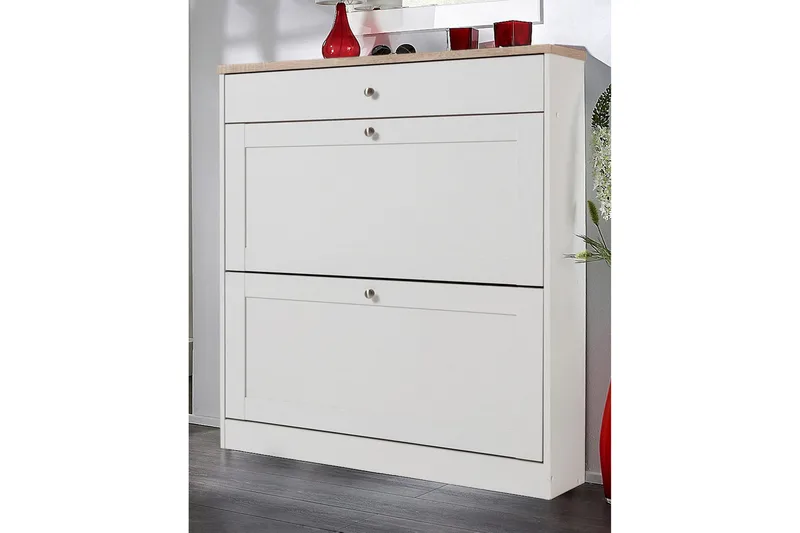 Naveen Skolåda 90 cm - Vit/Brun - Förvaring - Förvaringsmöbler - Byrå