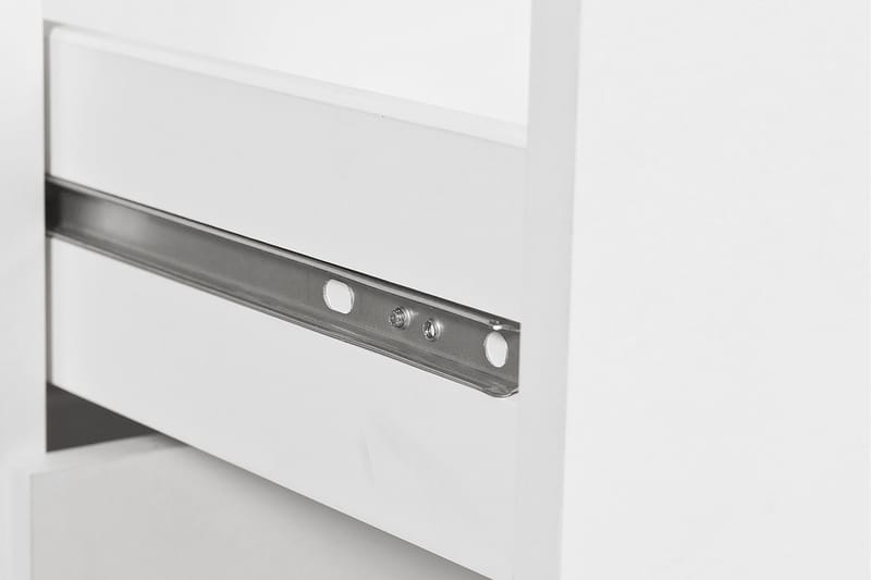 Novalis Byrå 40 cm Mellan - Vit - Förvaring - Förvaringsmöbler - Byrå - Hallbyrå