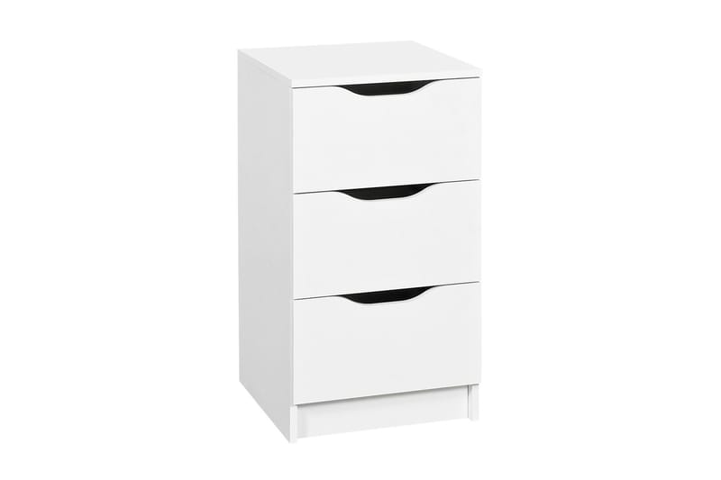 Novalis Byrå 40 cm Mellan, Vit