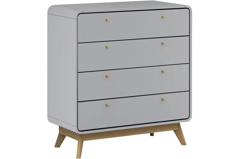 Olivet Byrå 80x39 cm - Grå - Förvaring - Förvaringsmöbler - Byrå - Hallbyrå