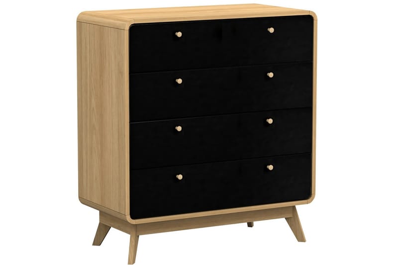 Olivet Byrå 80x39 cm - Natur/Svart - Förvaring - Förvaringsmöbler - Byrå - Hallbyrå