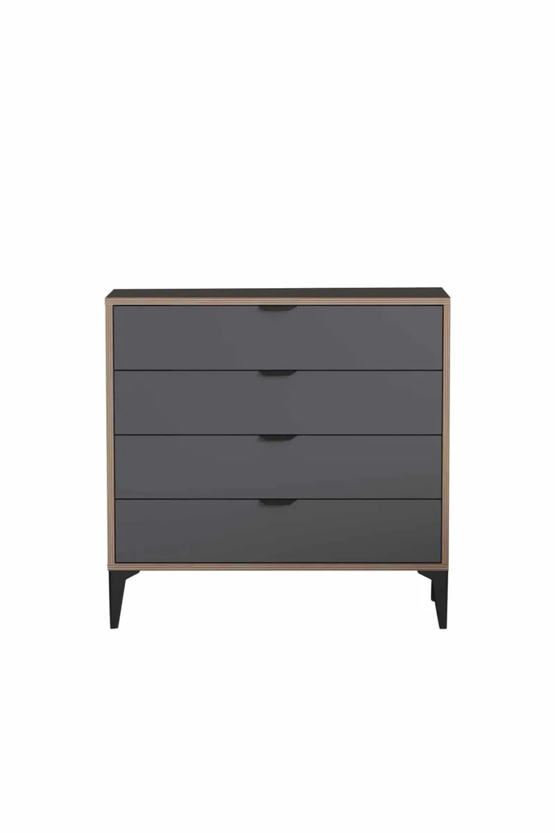 Olyros Byrå 90 cm, Antracit