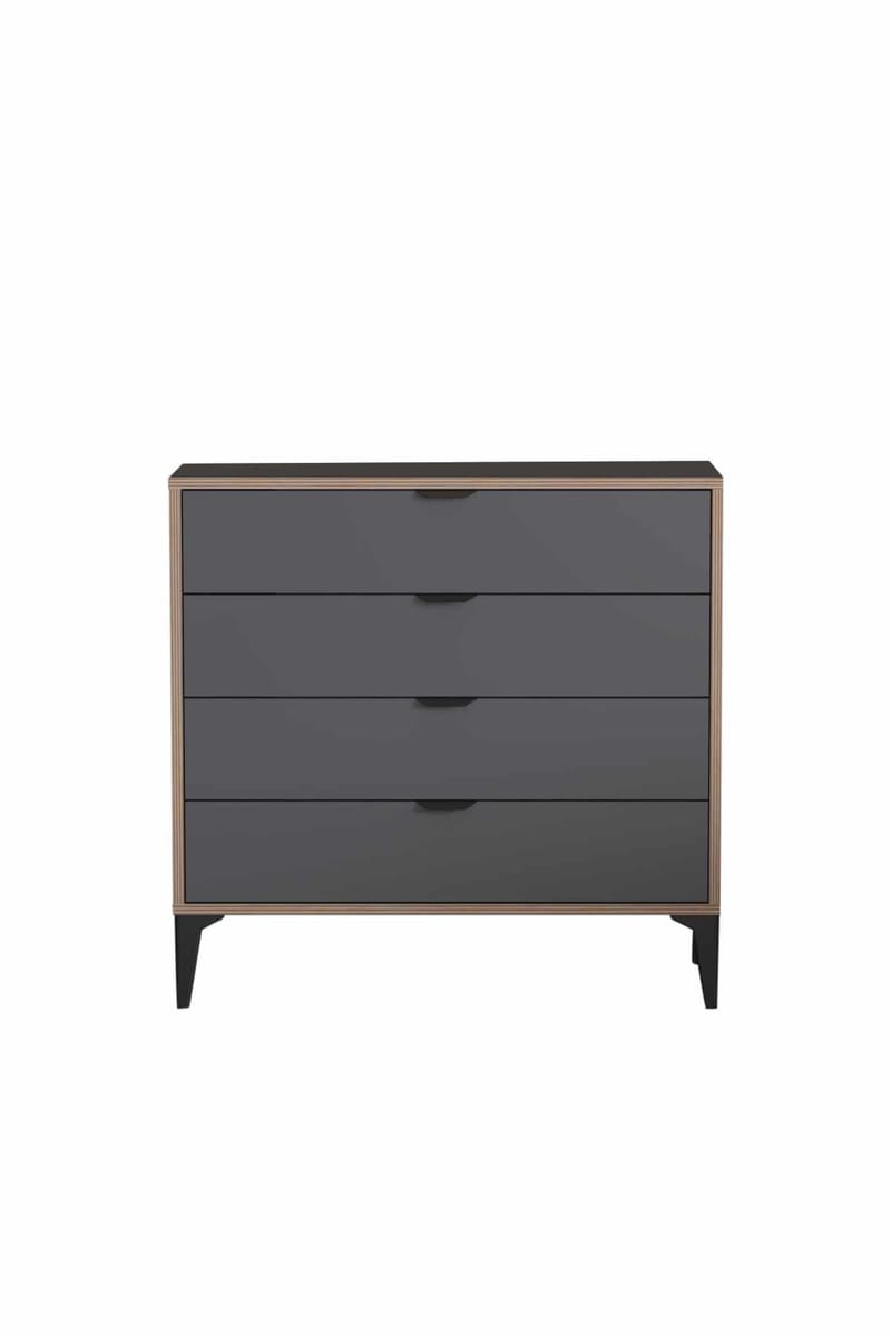 Olyros Byrå 90 cm, Antracit