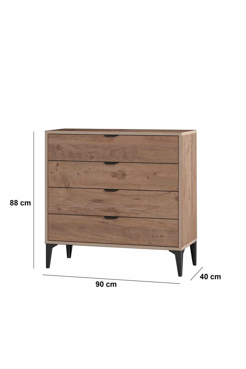 Olyros Byrå 90 cm - Atlas Tall - Förvaring - Förvaringsmöbler - Byrå - Hallbyrå