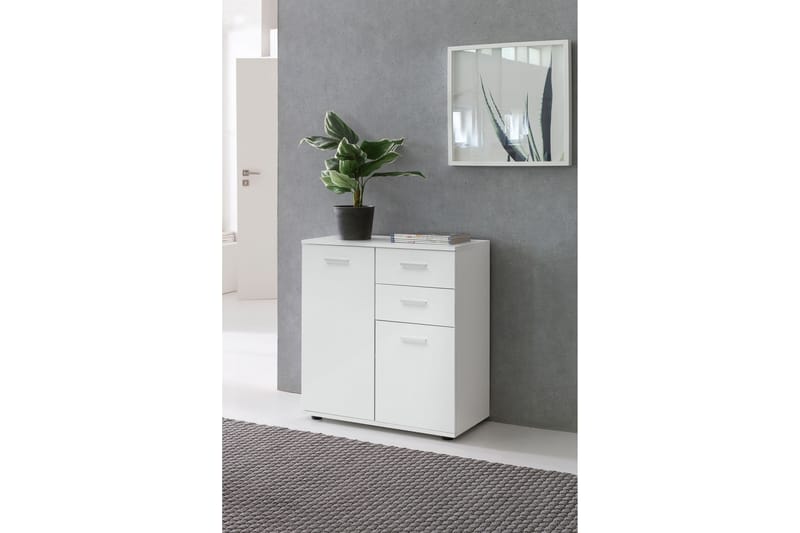 Pinuelas Byrå 71x36 cm - Vit - Förvaring - Förvaringsmöbler - Byrå - Hallbyrå