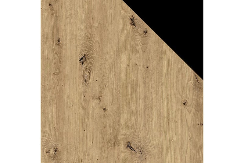 Quant Byrå 41x130 cm - Ek/Svart - Förvaring - Förvaringsmöbler - Byrå - Hallbyrå